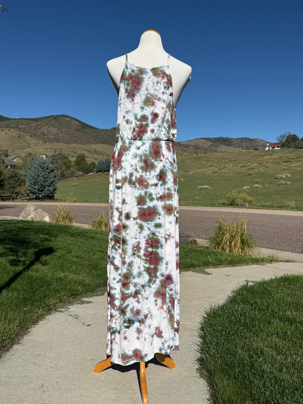 Rayon Maxi Dress X-Large