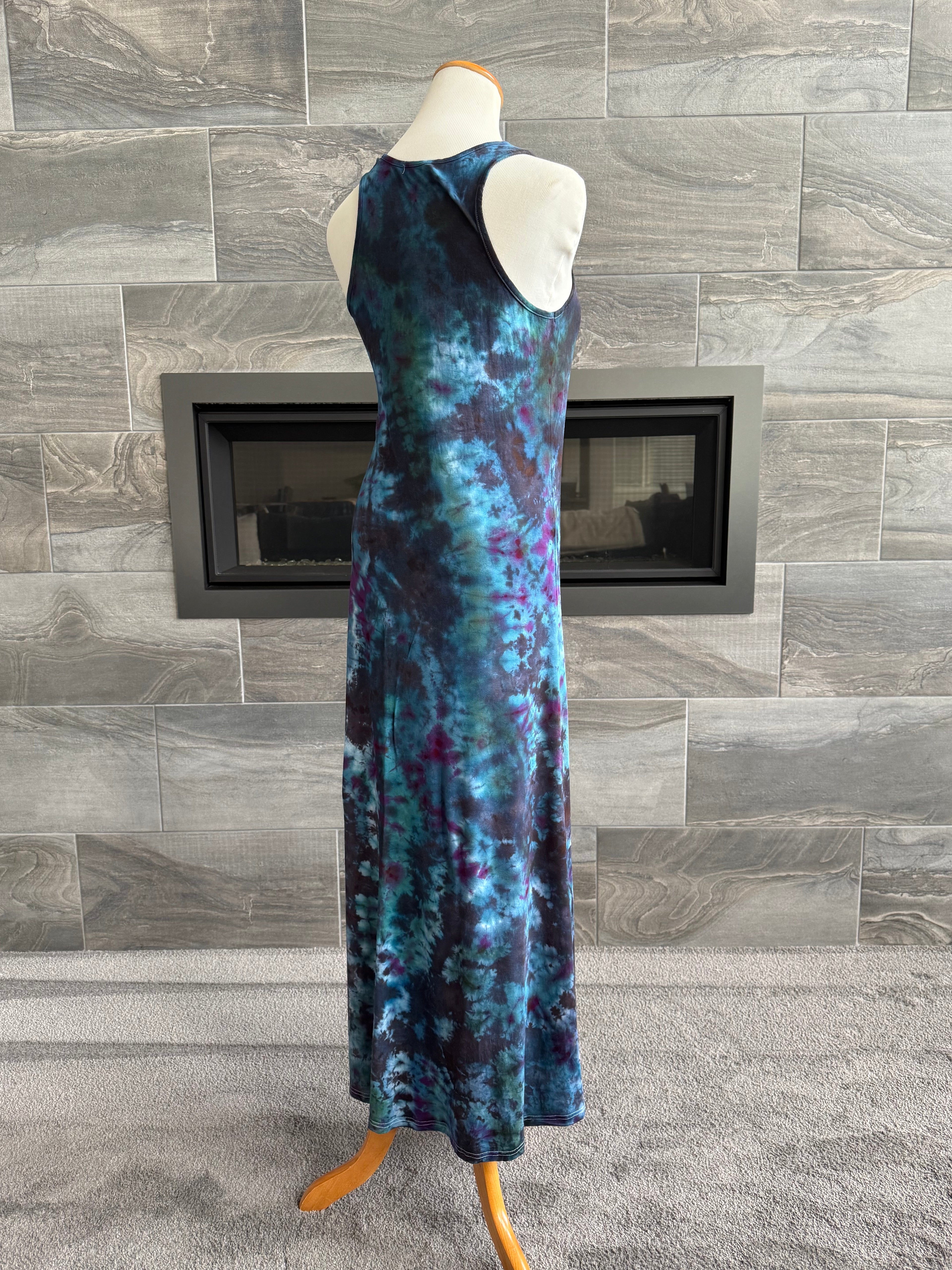 Rayon Maxi Dress Small