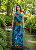 Rayon Maxi Dress Large