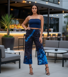 Rayon Palazzo Capris Small