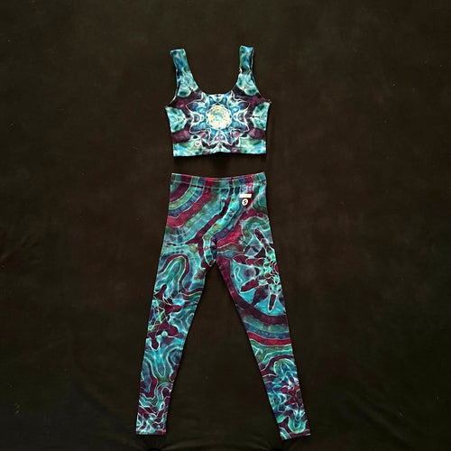 Crop Top Legging Set - Small Clearance